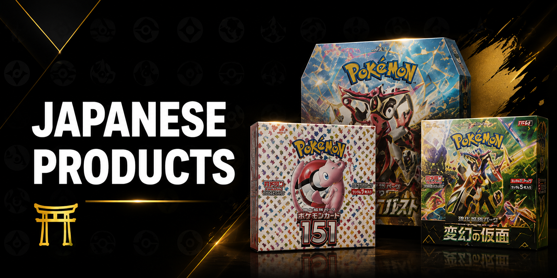 Japanese Pokémon TCG Products