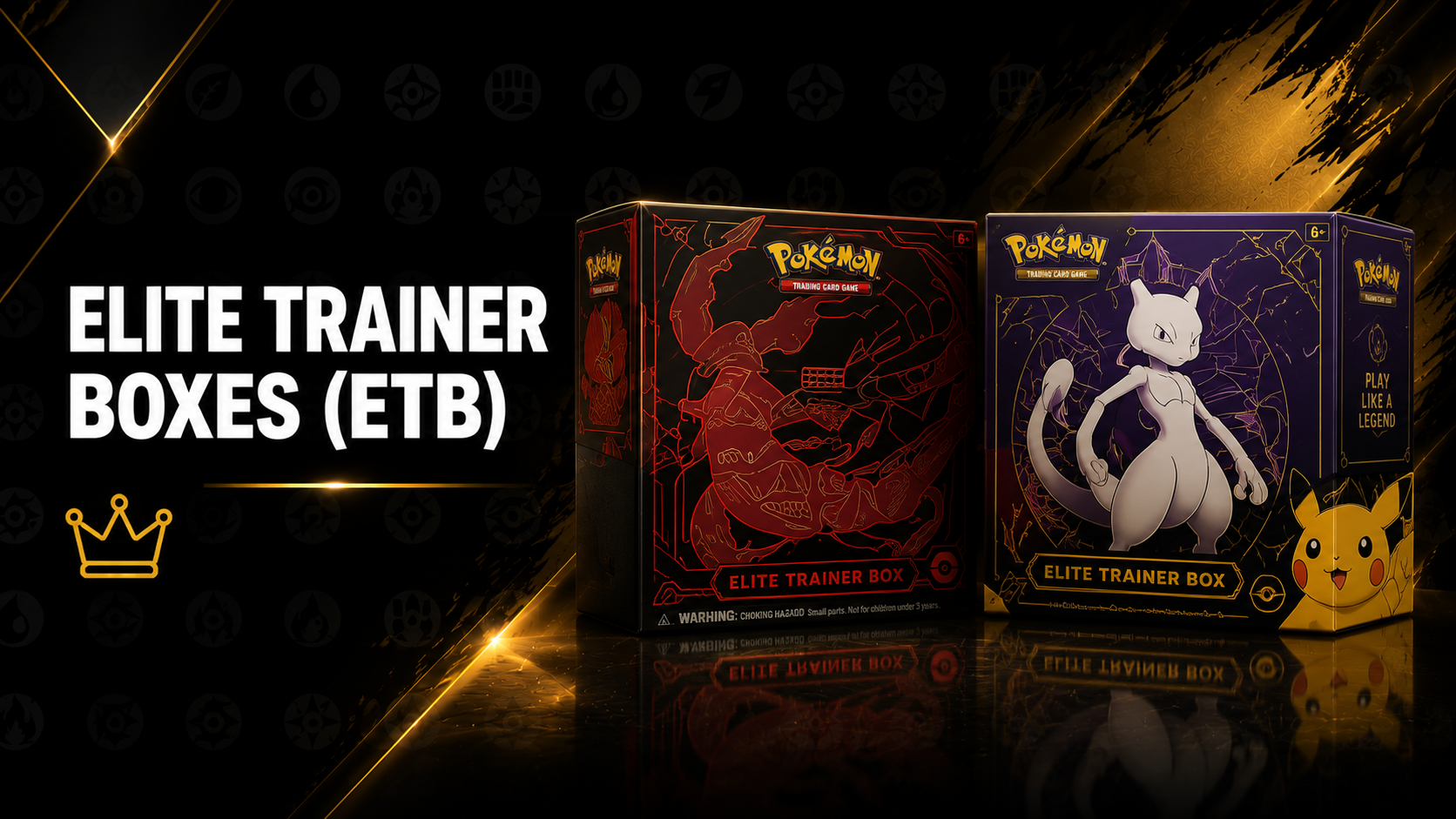 Pokémon Elite Trainer Boxes (ETB)