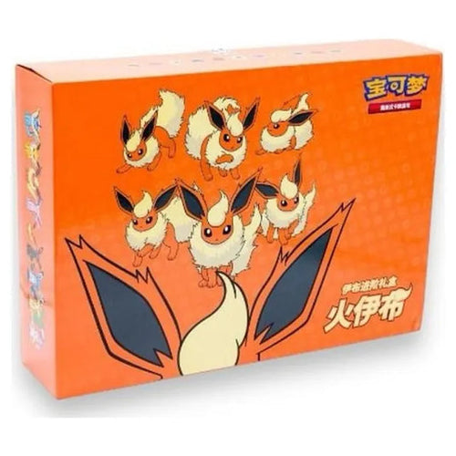 Pokémon - Simplified Chinese - Eevee Evolution Advanced Gift Box – Flareon