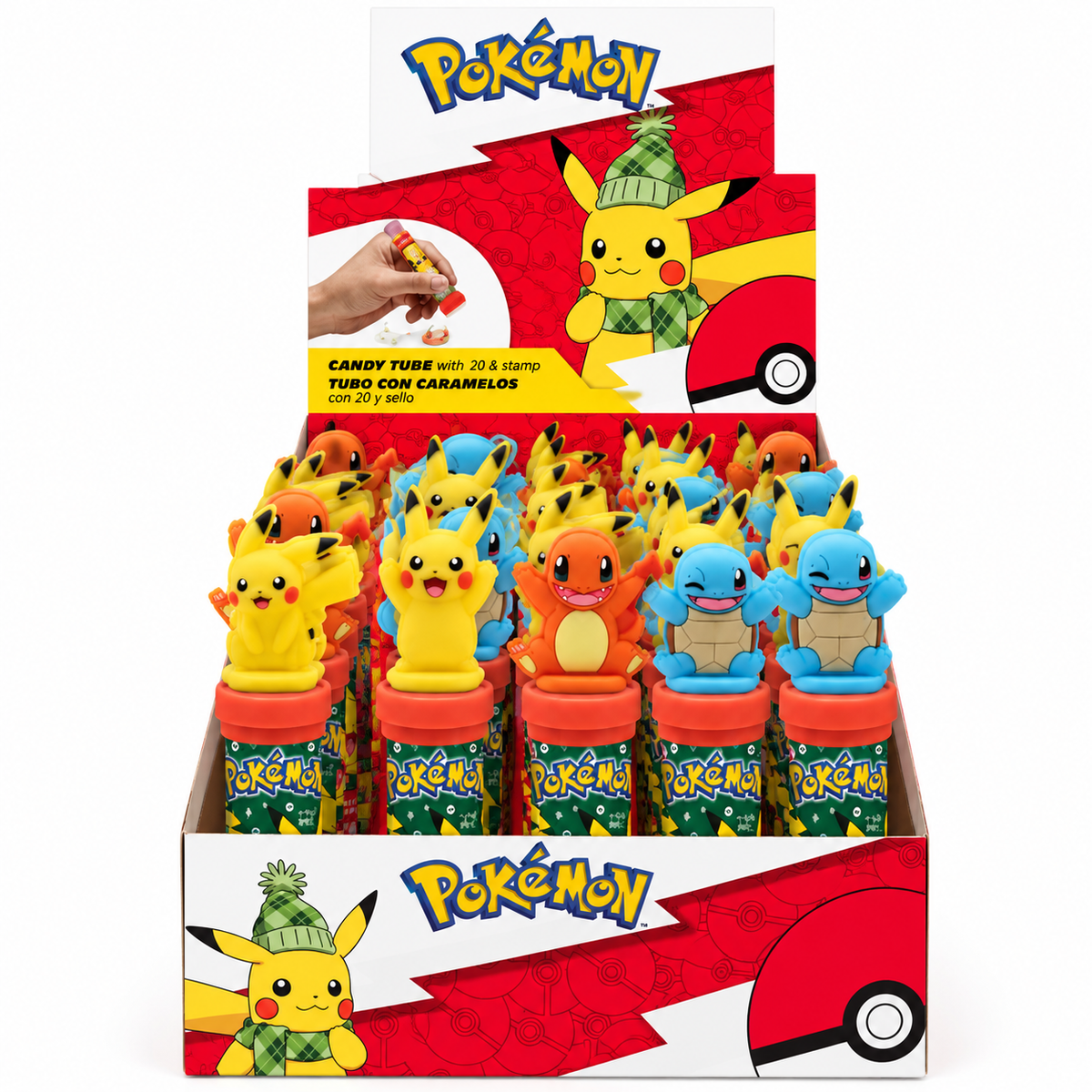 Pokémon Holiday Candy Stamp Tubes – Jelly Beans (8g)