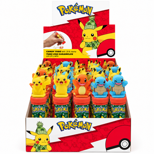 Pokémon Holiday Candy Stamp Tubes – Jelly Beans (8g)