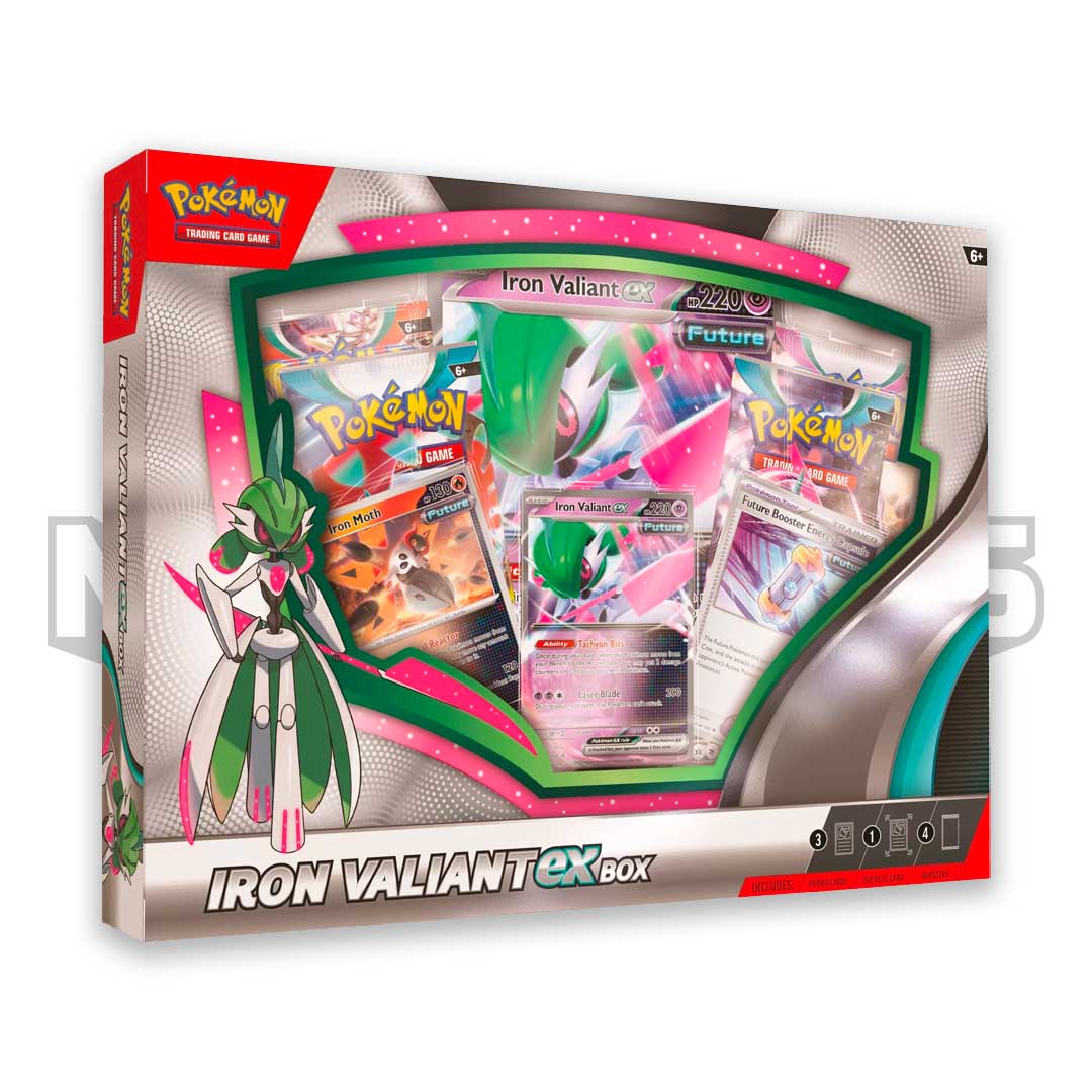 Pokémon TCG: Iron Valiant ex Box