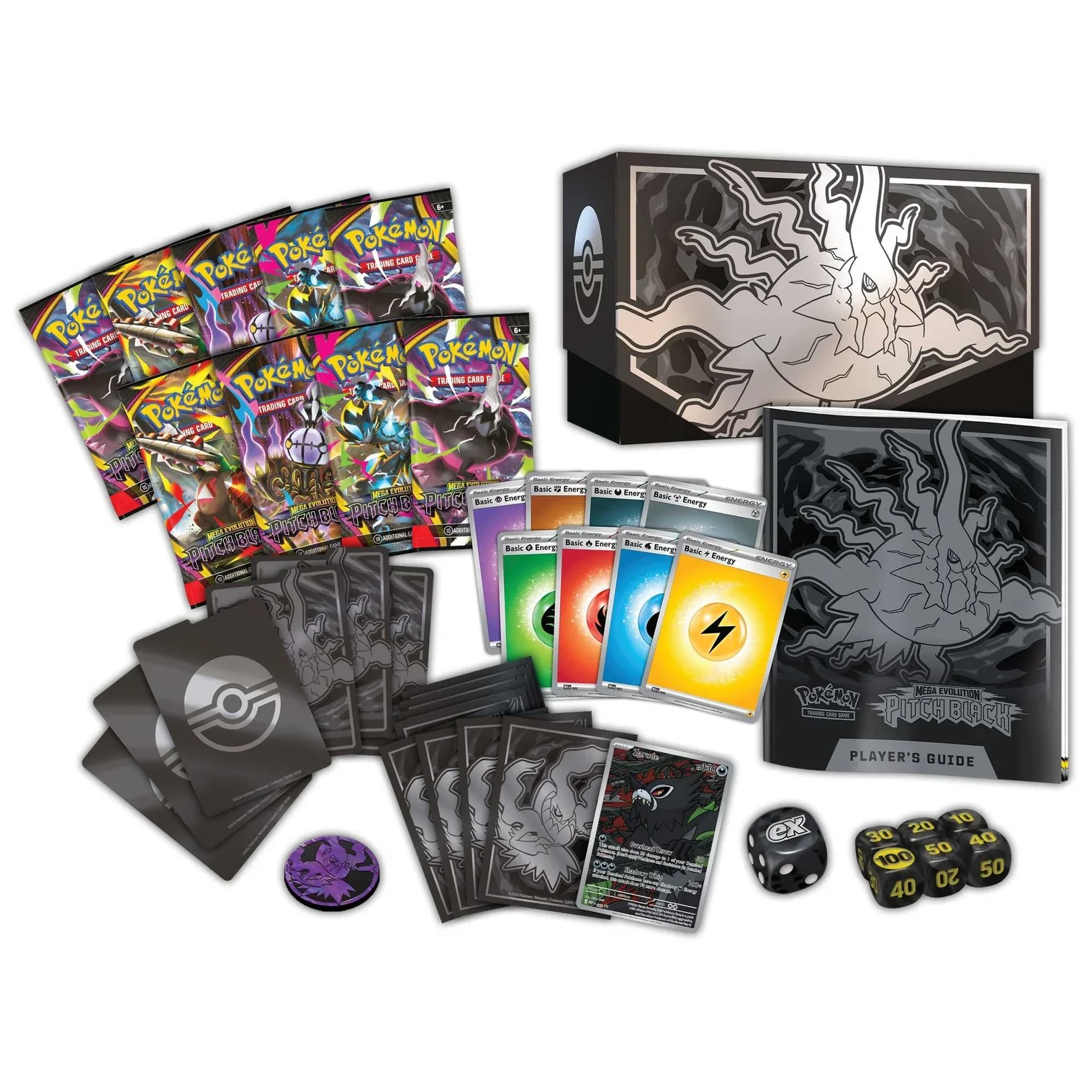 Pokémon TCG: Mega Evolution—Pitch Black Pokémon Center Elite Trainer Box