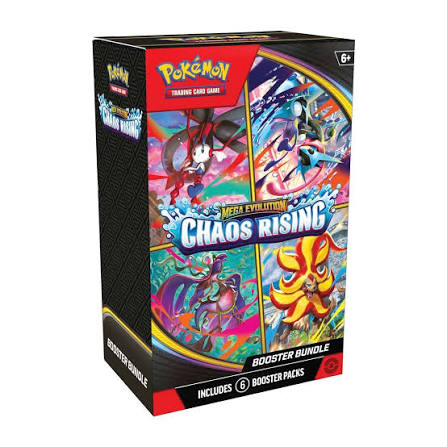 Pokémon TCG: Mega Evolution—Chaos Rising Booster Bundle