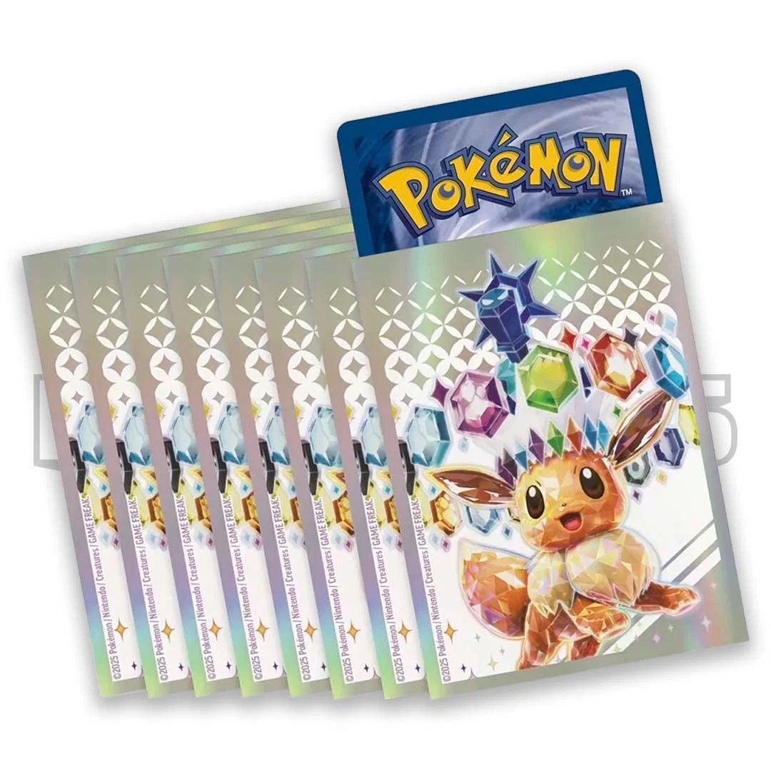 Pokémon TCG Eevee Card Sleeves – 65 Pack