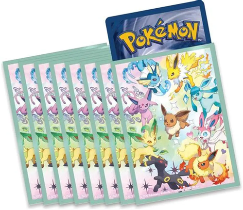 Pokémon TCG Eevee Card Sleeves – 65 Pack