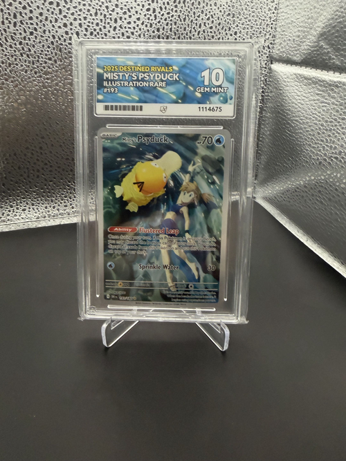 Misty’s Psyduck #193/182 – Destined Rivals – ACE 10 Gem Mint