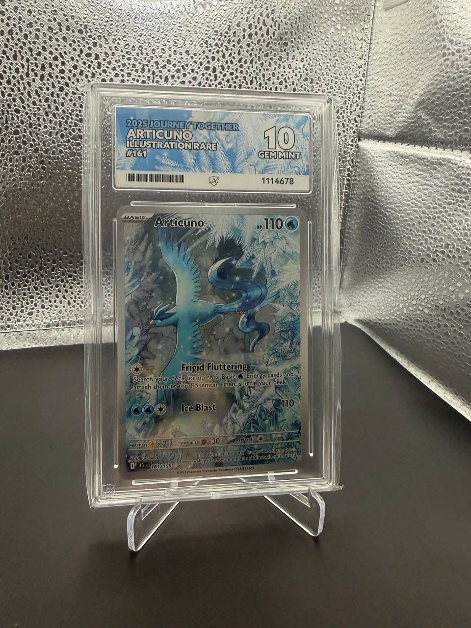 Articuno 161/159 – Journey Together – ACE Gem Mint 10